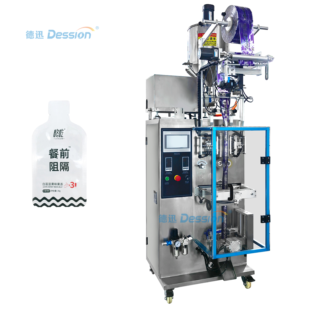 Packager de líquido vertical compacto: la opción innovadora para bolsas de forma única