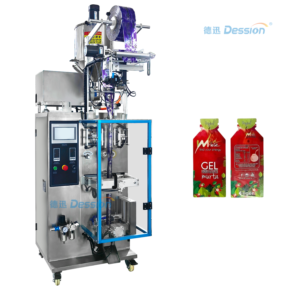 Máquina de embalaje de líquido vertical compacta: la opción ideal para empaque de bolsa de forma única