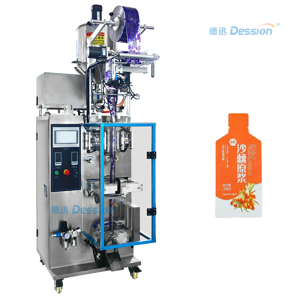 Máy đóng gói chất lỏng dạng đứng nhỏ gọn – Thiết bị chuyên nghiệp cho bao bì dạng túi có hình dạng độc đáo