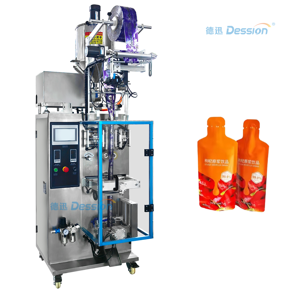 Máquina compacta vertical para bolsas de líquidos con forma única: un nuevo punto de referencia en la industria del embalaje