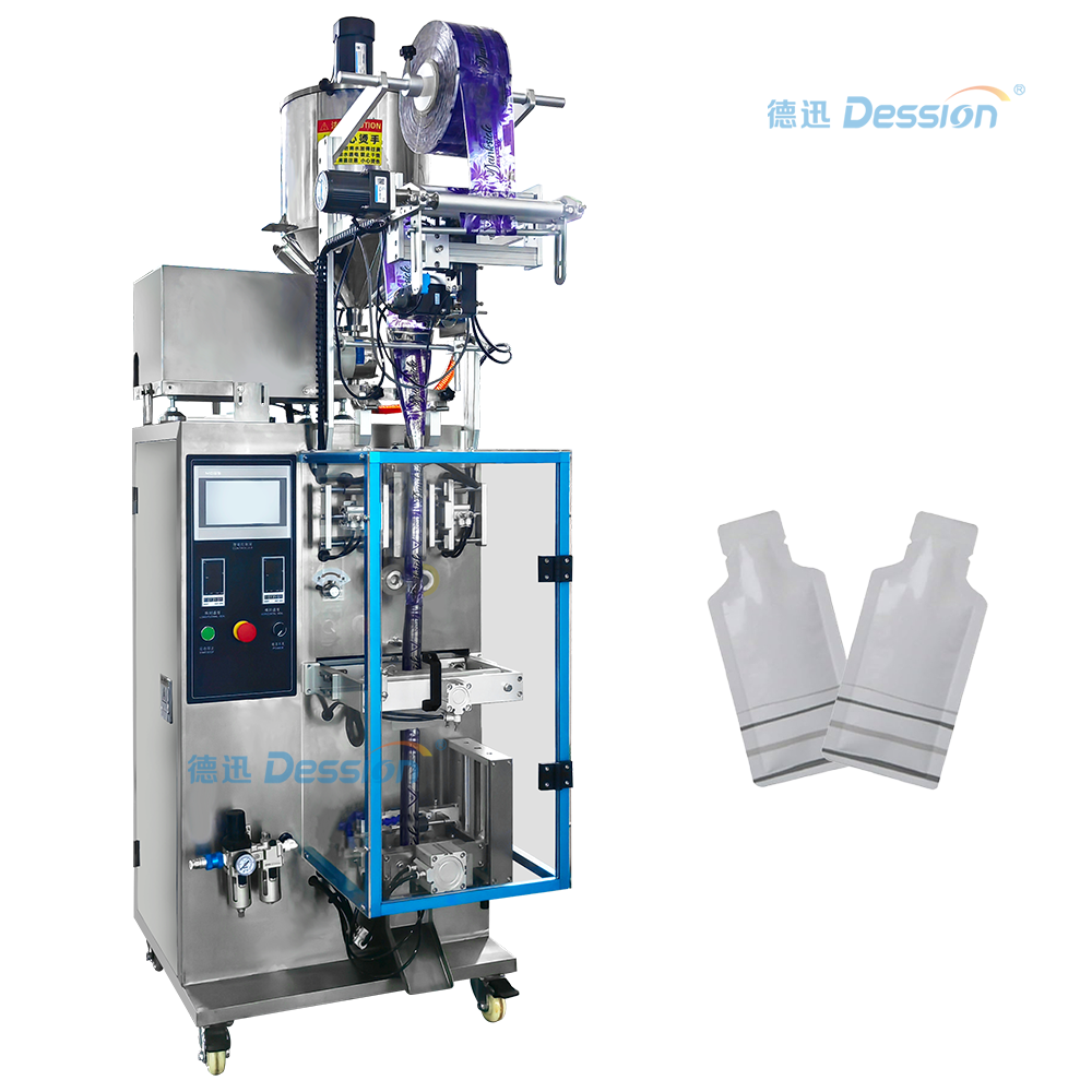Compact Vertical Unique-Shaped Pouch Liquid Packager – Dual Assurance of Efficiency and Beauty