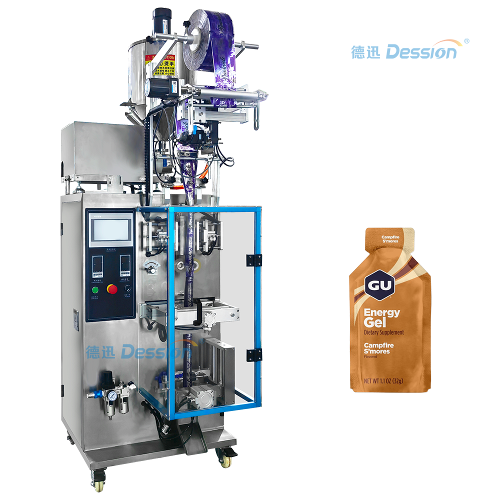 작은 스탠드 업 파우치 액체 포장 기계, 에너지 젤 파우치 기계, 공장 가격
