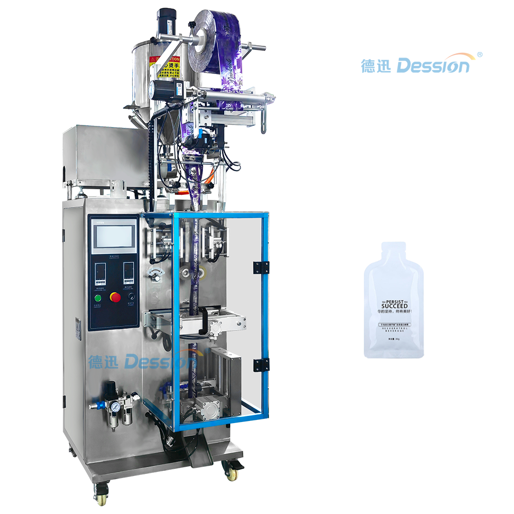 Small vertical liquid energy packaging machine, functional beverage, made in China