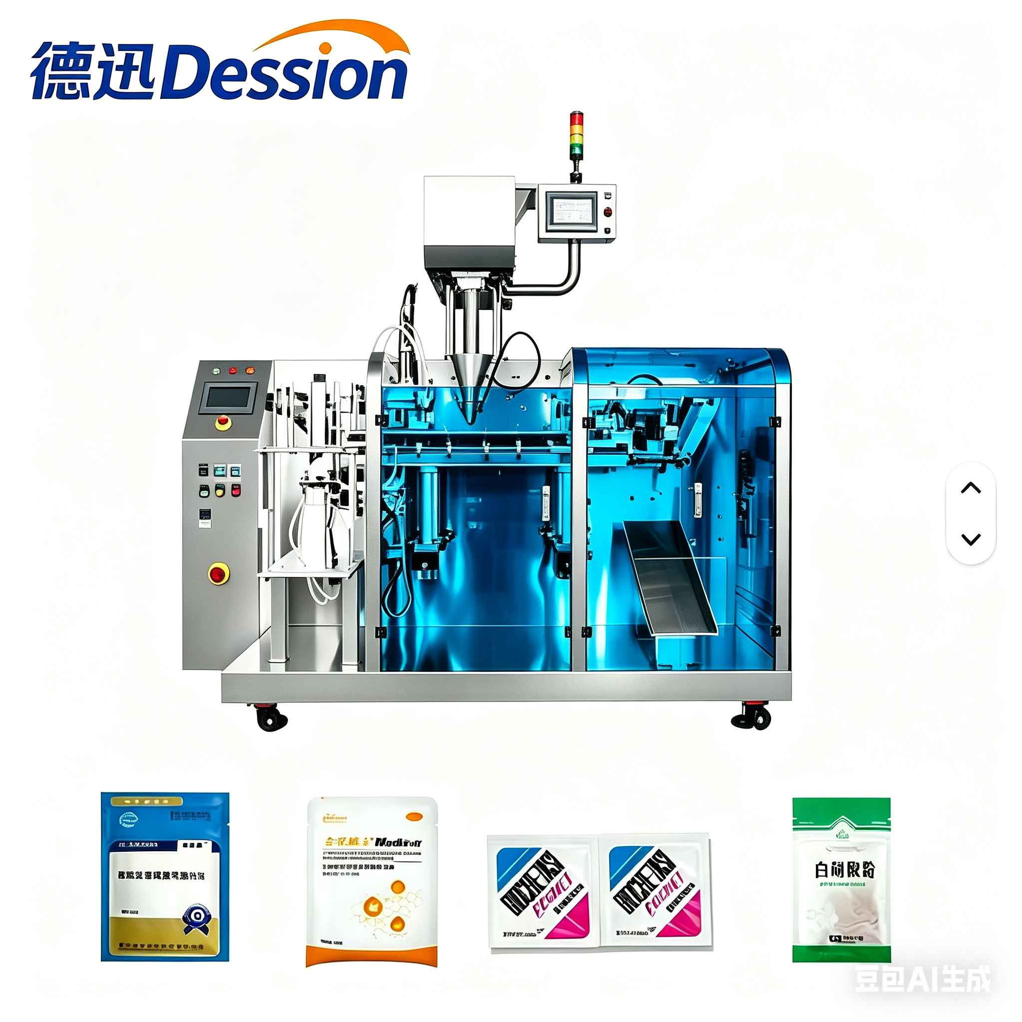 Automatic Horizontal Premade Pouch Packing Machine Multi-Function Horizontal Premade Bag Packaging Machine Chinese Manufacturer