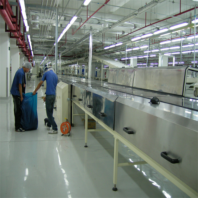 Leading supplier high quality stainless steel jelly and cosmetic cooling tunnel