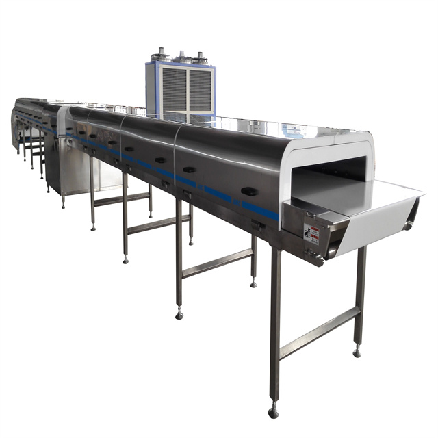 AMC high performance industry process stainless steel cooling tunnel machine