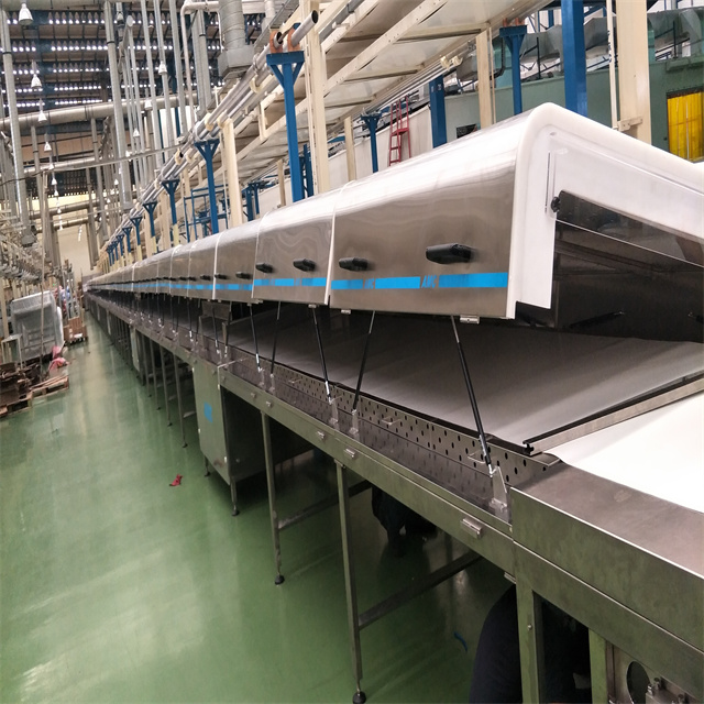Leading China High Quality Stainless Steel Wax/Vaselin/Cosmetic Cooling Tunnel