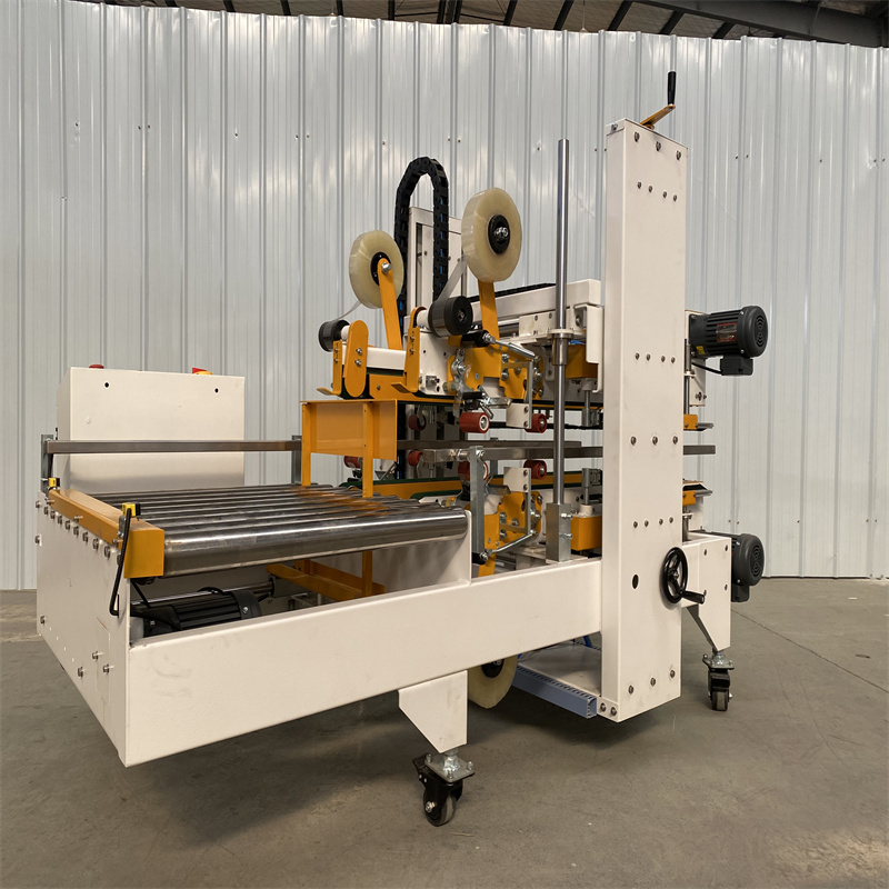 Best sale carton sealer packaging system semi-automatic carton edge sealing machine