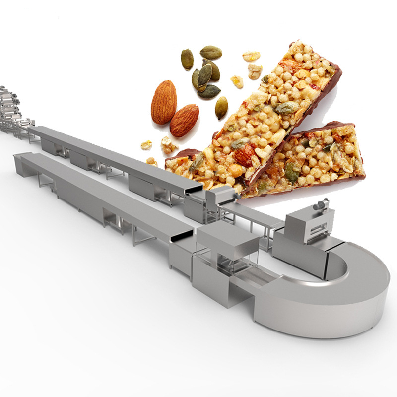 AMC Full-automatic chocolate energy bar machine chocolate cereal bar forming machine