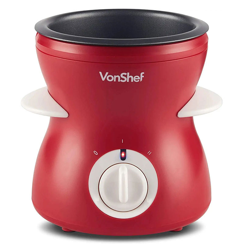 Máquina de fondue de chocolate elétrica queijo comercial Meltejamento de doces de capa com preço barato