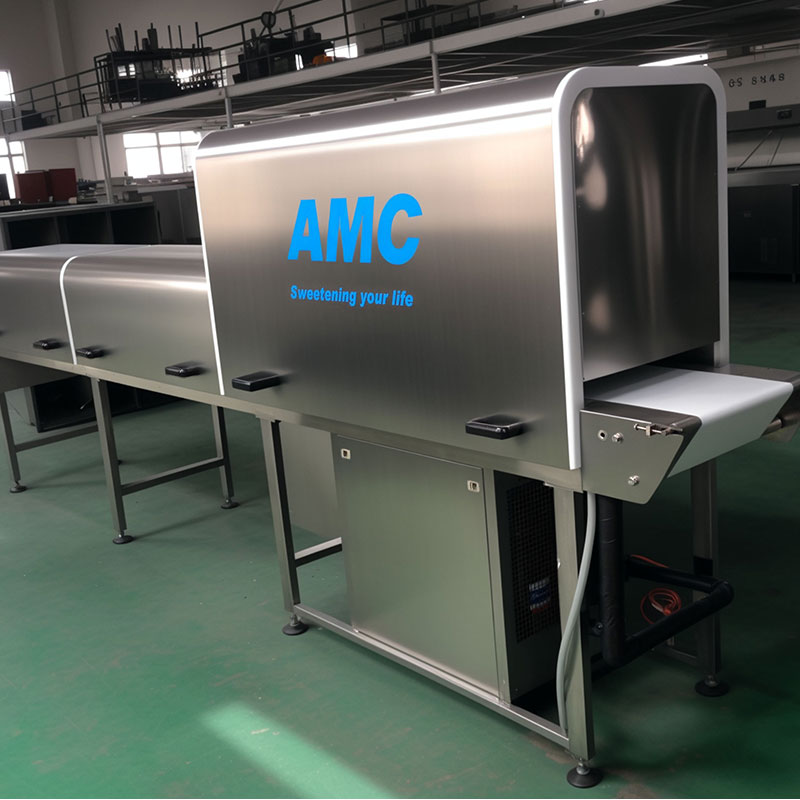 Cina ad alta efficienza Snack cioccolato Snack Tunnel di raffreddamento Fatorio