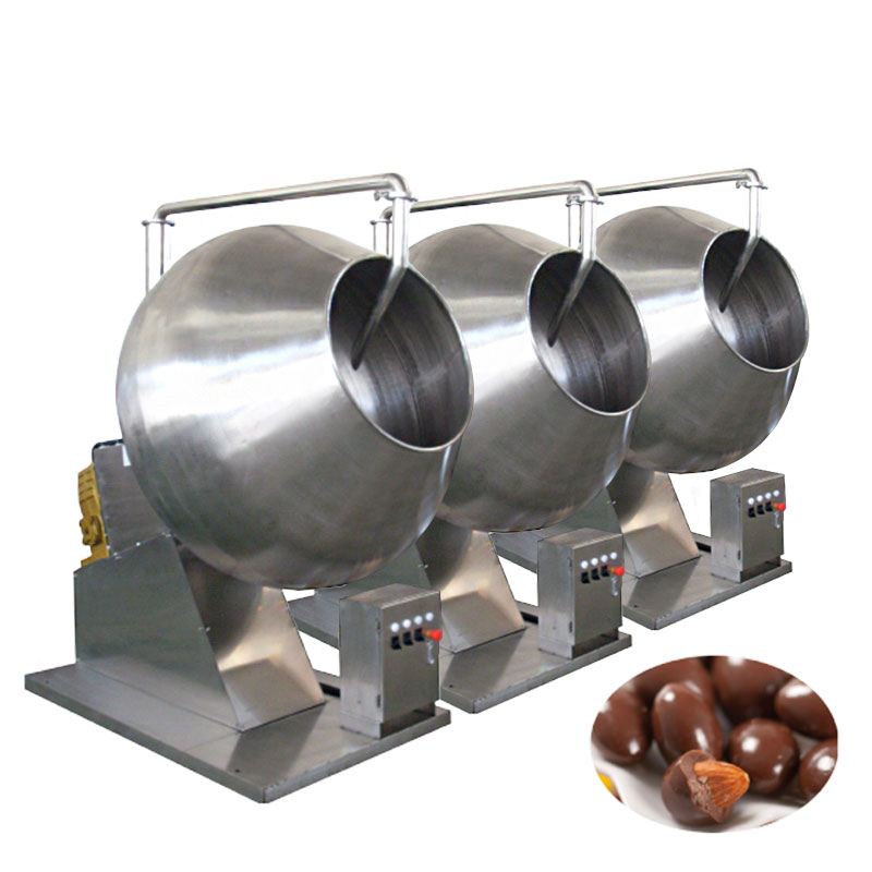 Chocolate Coating Machine/Stainless Steel Peanut Coating Machine/Automatic Almond Candy Polishing Pan - COPY - nssc4a