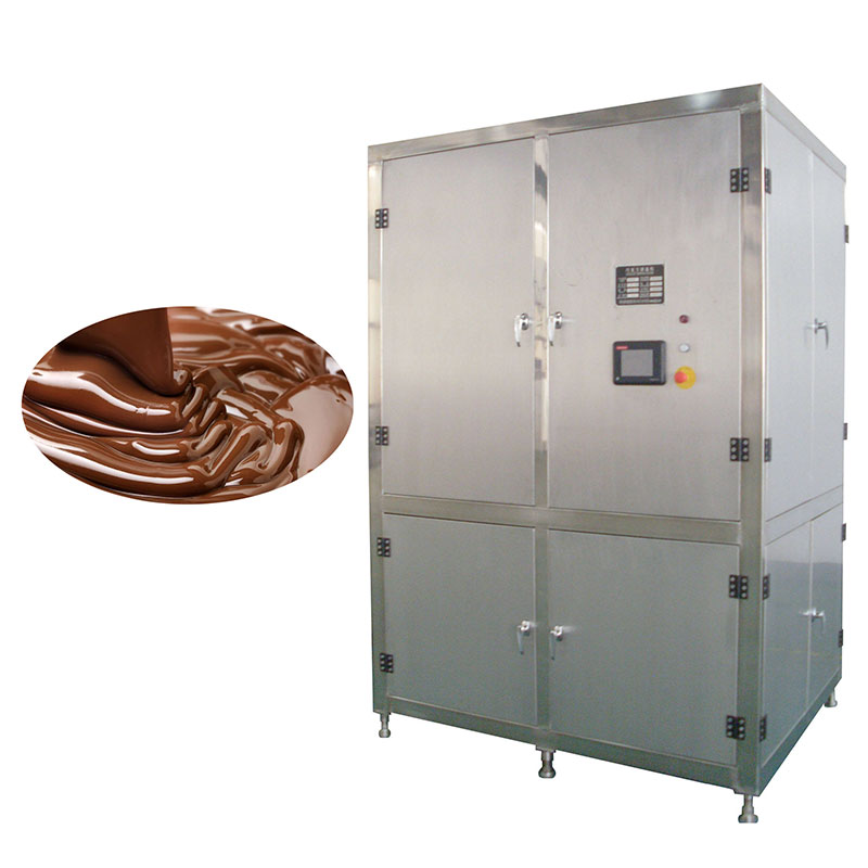 Máquina de templar de chocolate automática de chocolate completo