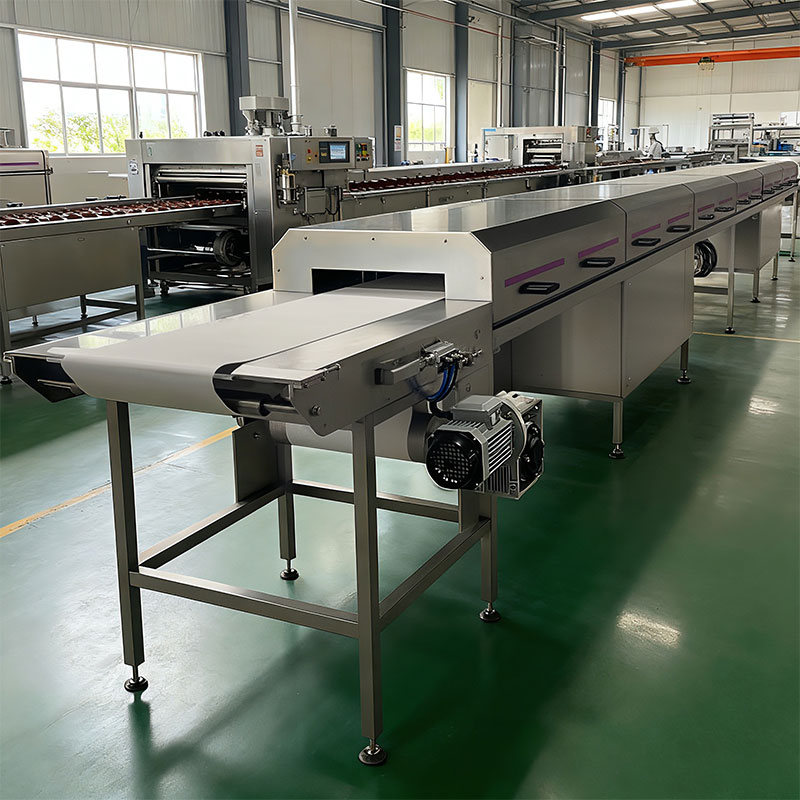 ロシアへのチョコレート輸出用中国ミニ冷却トンネル 低コスト冷却トンネル