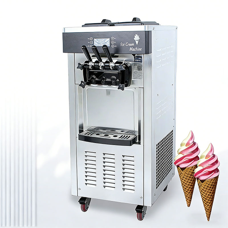 Fábrica de limpeza automática de máquina comercial de fabricação de sorvete na China