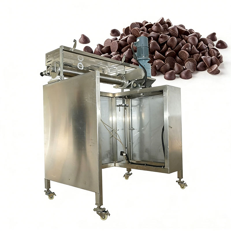 Macchina per la produzione di gocce di cioccolato automatiche per le vendite in fabbrica in Cina. Macchina per la produzione di gocce di cioccolato