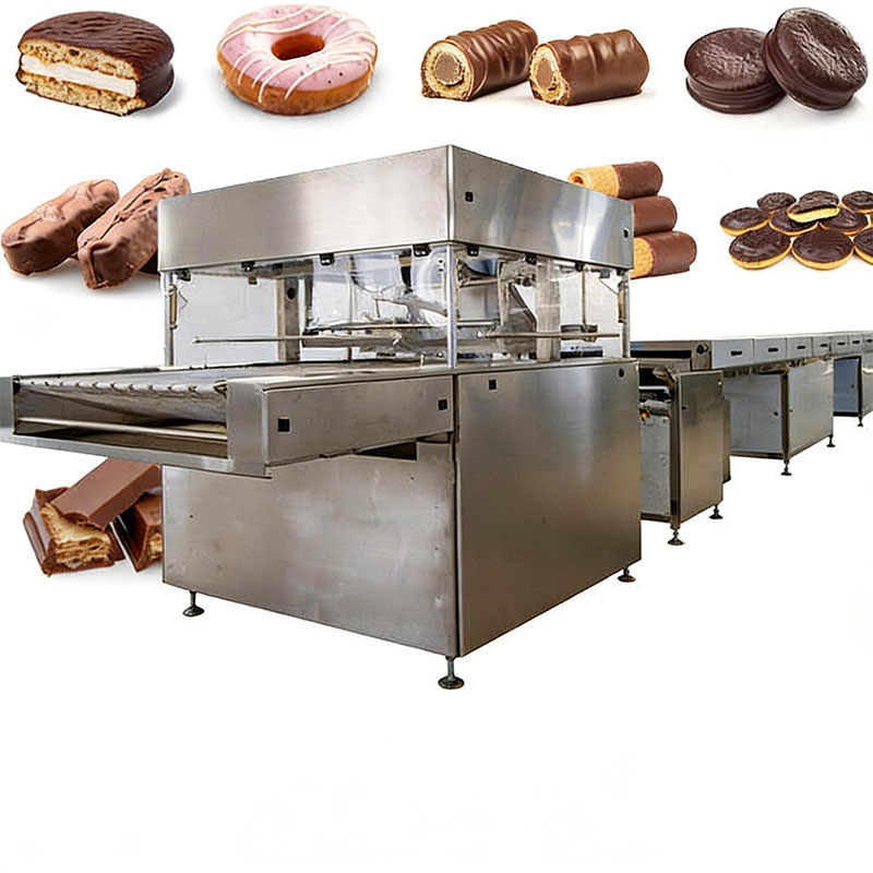 China Food Enrober Kühltunnelfabrik