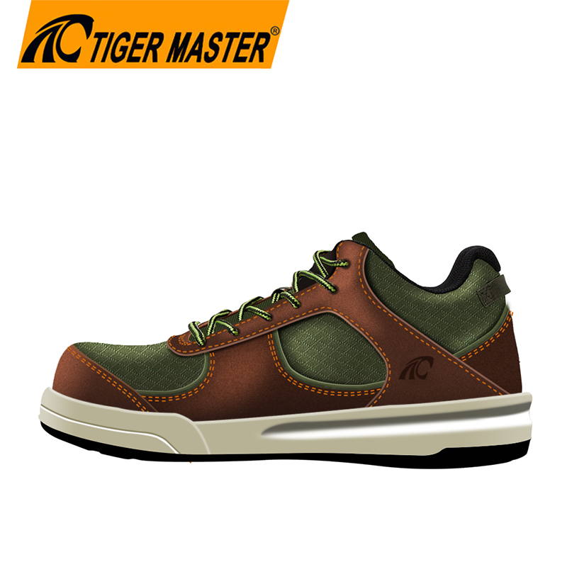 China TM311 oil resistant TPU sole composite toe anti puncture metal free safety shoes for men manufacturer