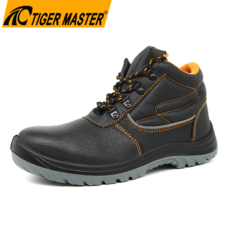 TM036 Anti slip PU zool lekvrije stalen neus heren veiligheidsschoenen industrieel