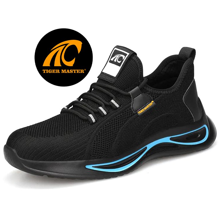 China TM3055 Modische Sneaker-Sicherheitsschuhe mit rutschfester PU-Sohle für Herren und Stahlkappe Hersteller