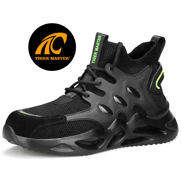 TM3063 High ankle puncture proof steel toe safety sneaker men shoes work