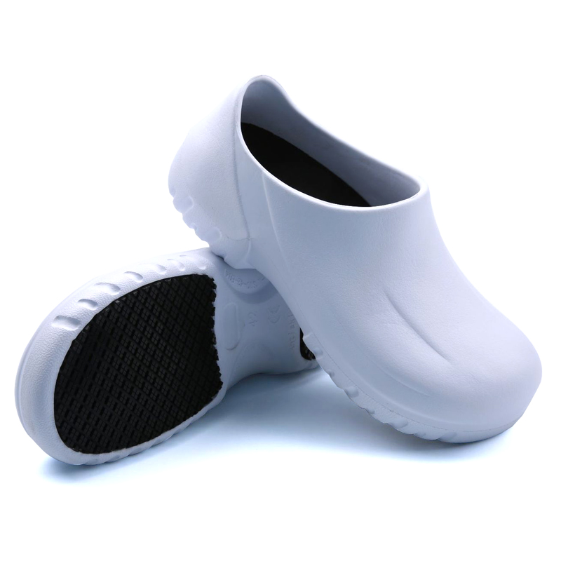 China TM3109 White EVA waterproof non-slip kitchen chef shoes for men unisex manufacturer