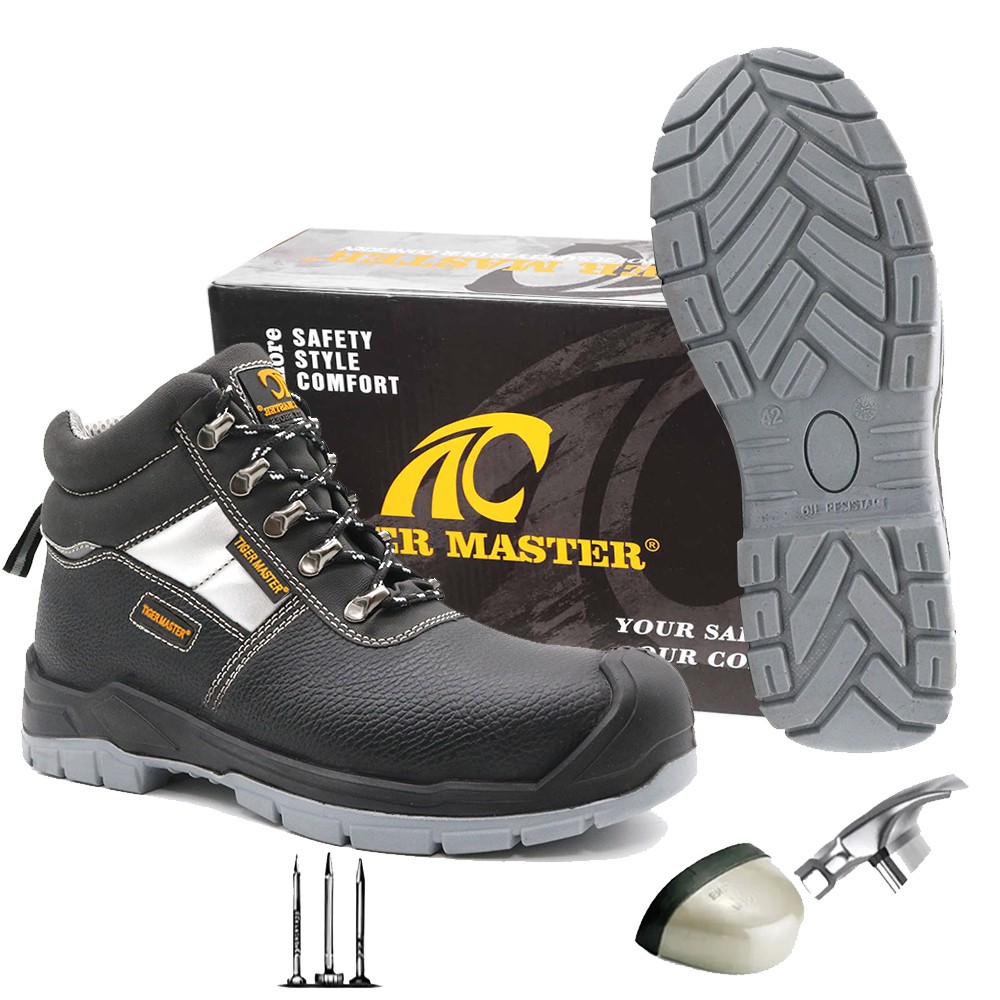 China TM004 Oil water resistant anti-smash puncture-proof industrial safety shoes S3 manufacturer