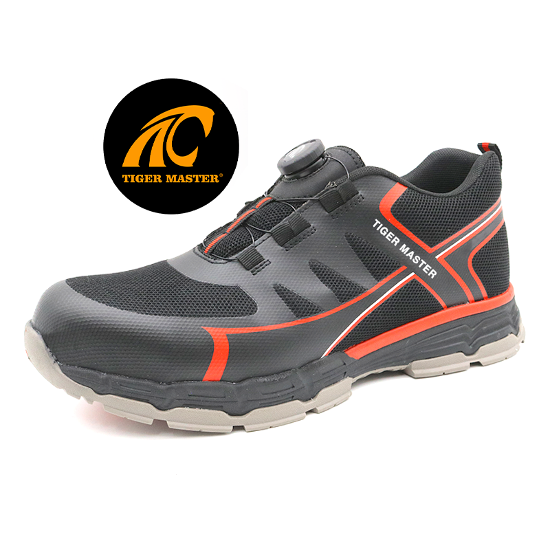 China TM285 Fast lock system composite toe fashion sport safety shoes for unisex manufacturer