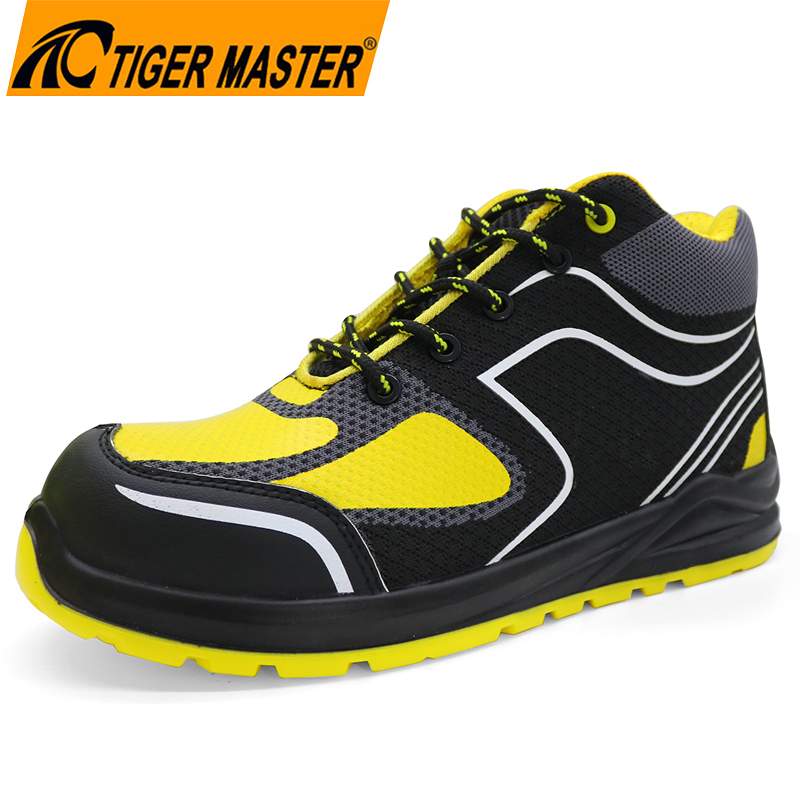 China TM297 Non-slip anti static fashion sport safety shoes with steel toe manufacturer
