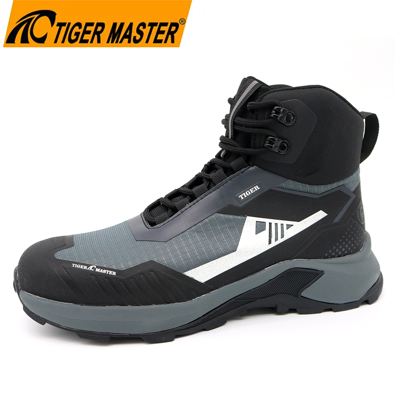 China TM2027 EVA Rubber Sole Fiberglass Toe Fashion Hiking Sport Safety Shoes manufacturer