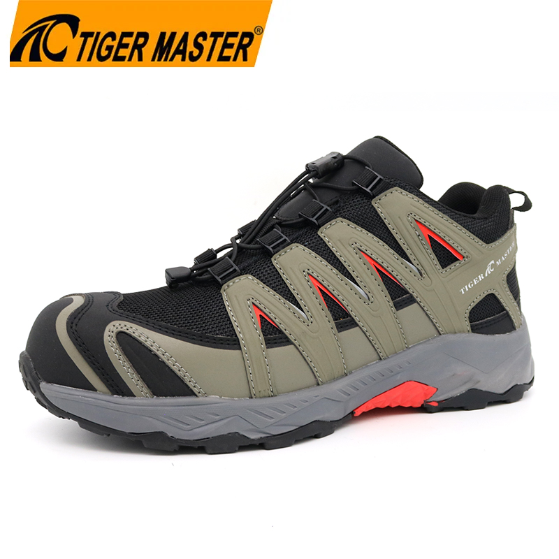 China TM2031 New Anti-skid Fiberglass Toe Hiking Sport Safety Shoes Light Weight manufacturer