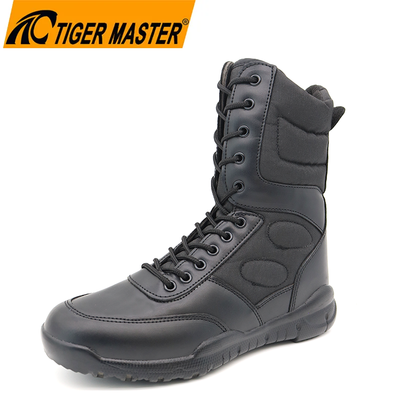 China TM3372 Anti Slip PU Sole Non-safety Outdoor Hiking Boots Shoes with Zipper manufacturer