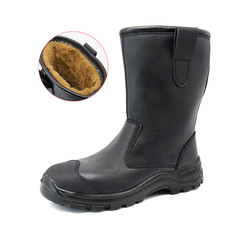 China TM3342 Pure Leather Fiberglass Toe Welding Safety Boots for Winter manufacturer