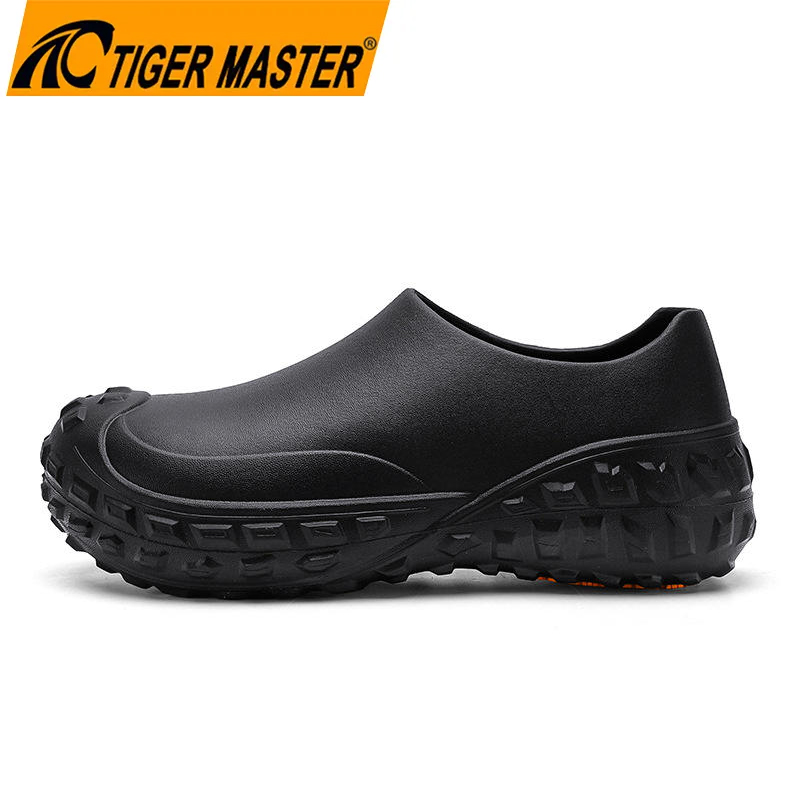 TM3390 Antiderrapante Impermeável Leve Preto EVA Cozinha Chef Sapatos de Trabalho