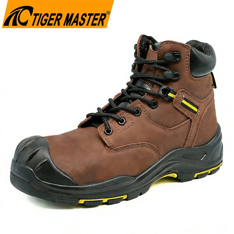 TM3408 HRO Anti-slip Fiberglass Toe Puncture-proof Waterproof Safety Boots High Quality - COPY - seuk7k