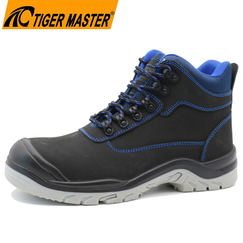 China TM195 Steel Toe Anti-puncture Safety Boots Oil & Chemical Resistant TPU Sole manufacturer