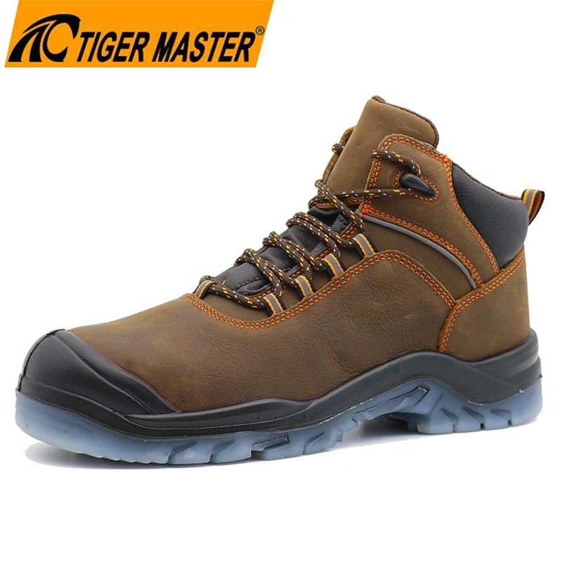 China TM196 Anti-slip TPU Sole Steel Toe Anti-puncture Safety Boots High Quality manufacturer