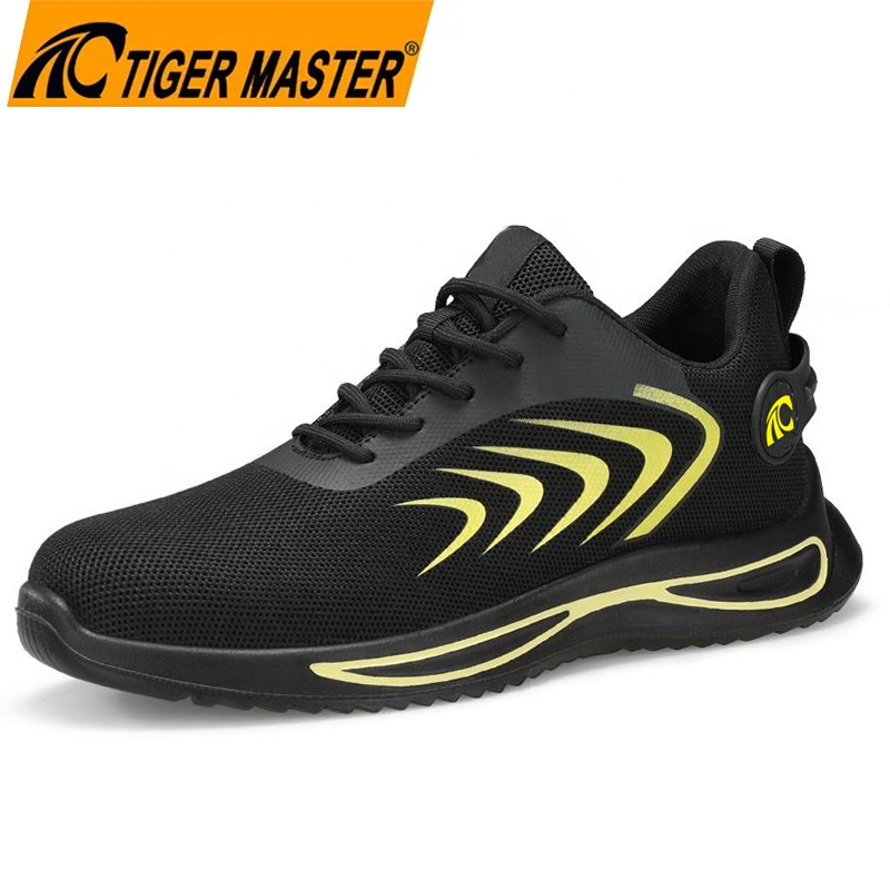 China TM3482 Anti-slip Steel Toe Puncture-proof Sports Work Safety Shoes Breathable manufacturer