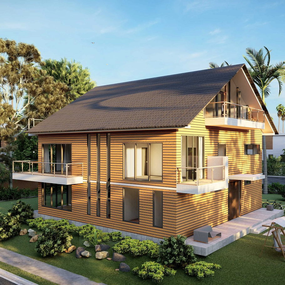 PREFABE ÇELİK BİNALAR ÇÖZÜMÜ | Çelik ev tedarikçisi çin