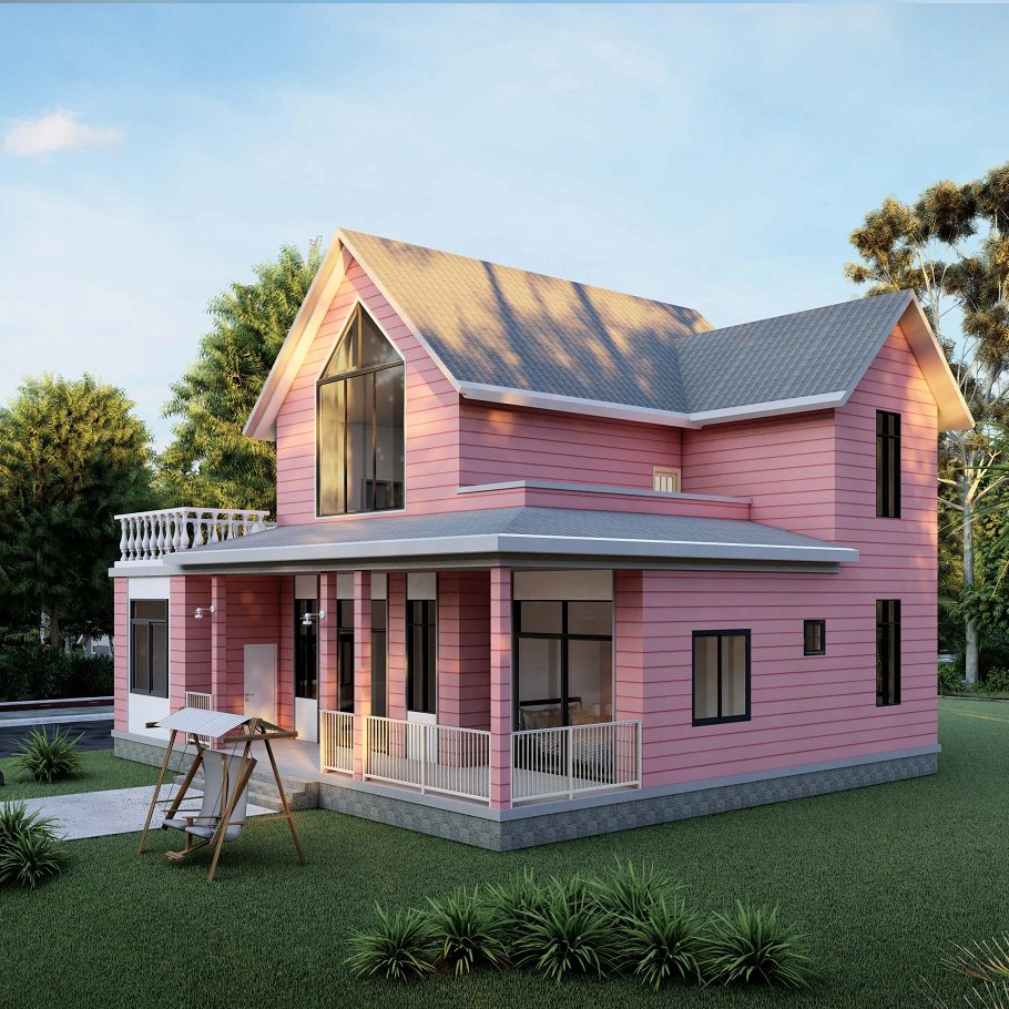 Çin prefabrik çelik yapı ev çözümü