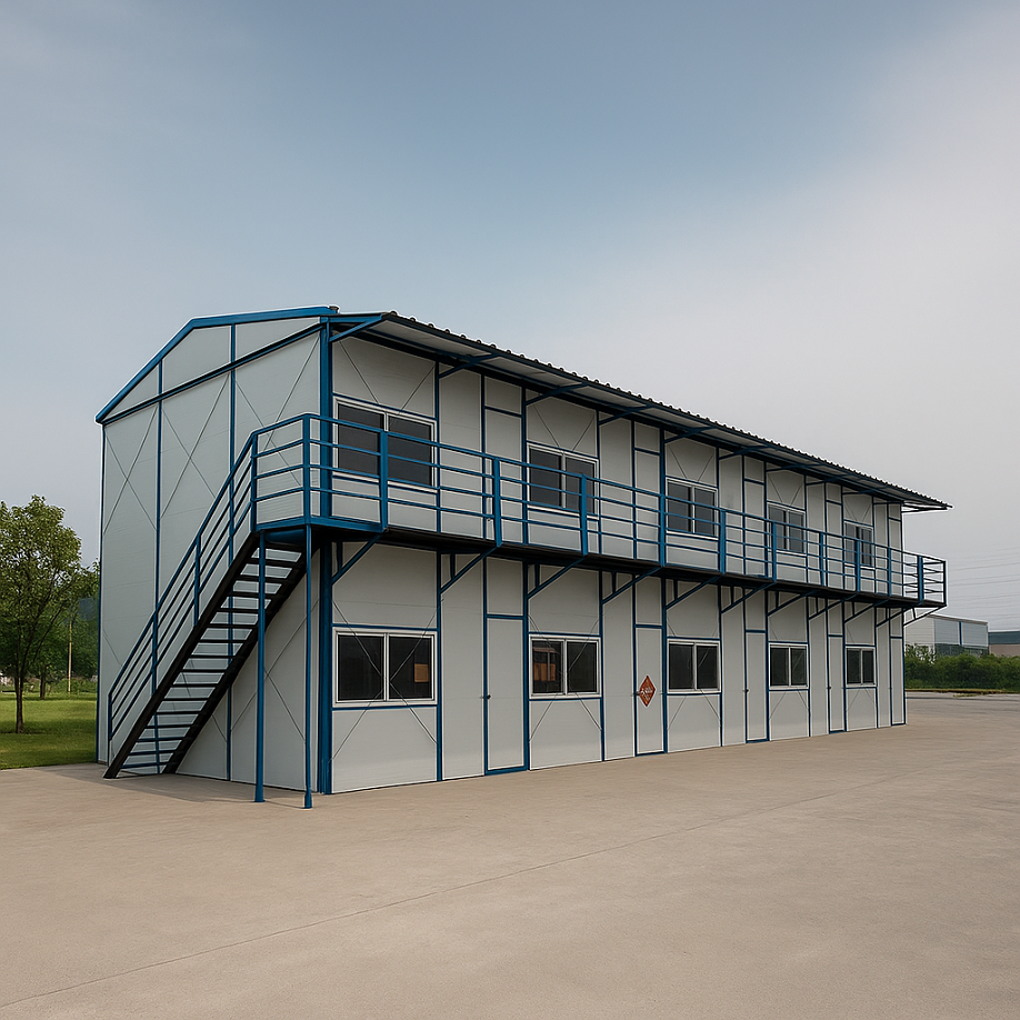K-Type Prefabricated Steel House Solution China