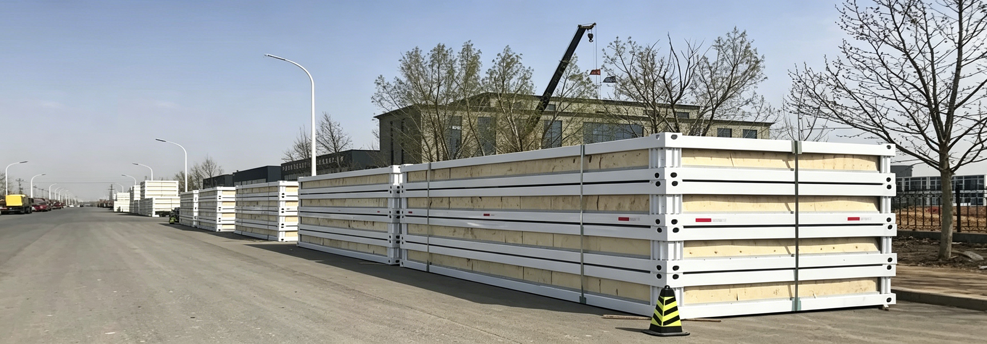 Düz Paketi Konteyner Evi