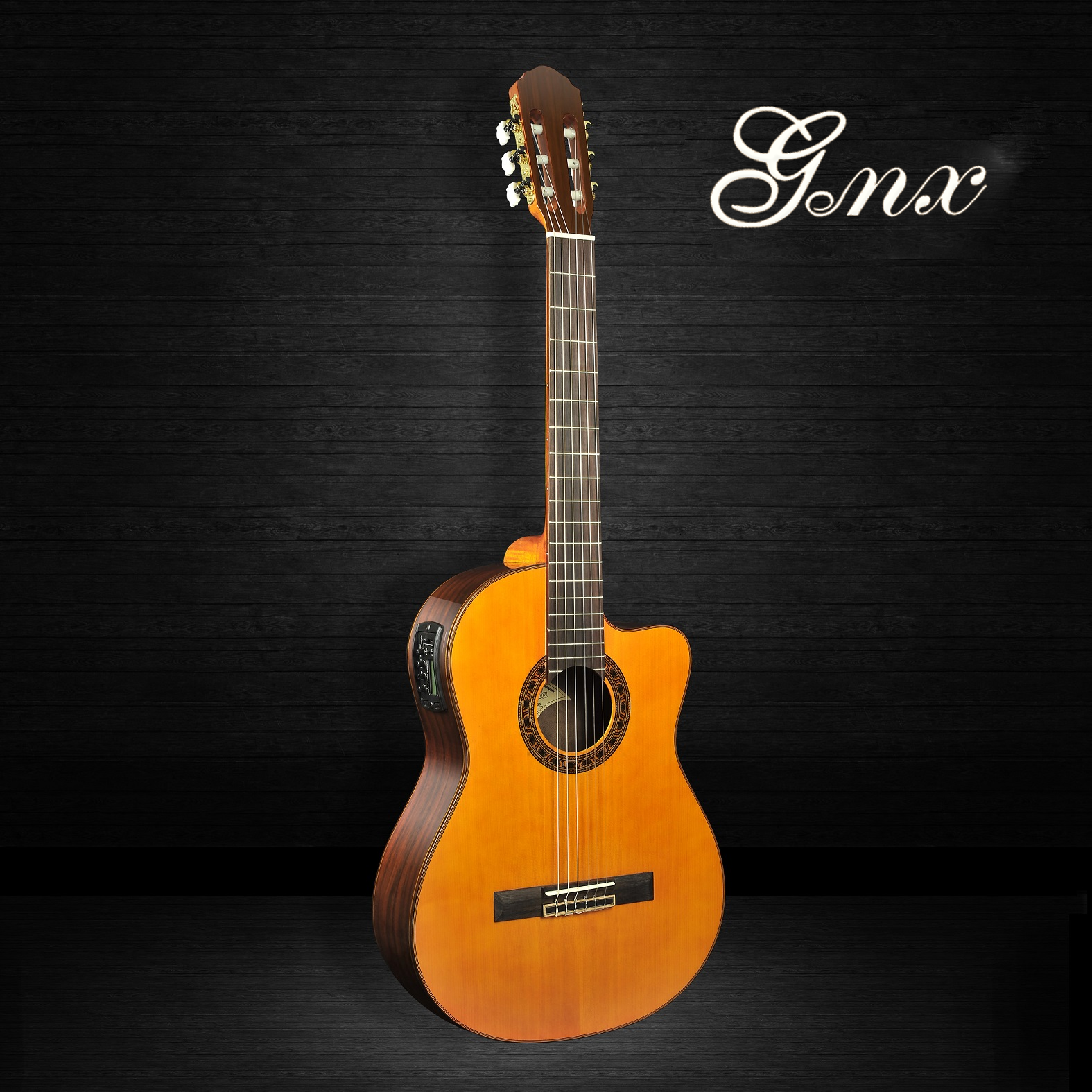 Solid spruce top and side classic guitar/solid wood 39 inch classical guitar