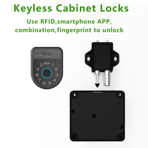 China No Drilling Keyless Cabinet Locks Invisible Lock manufacturer