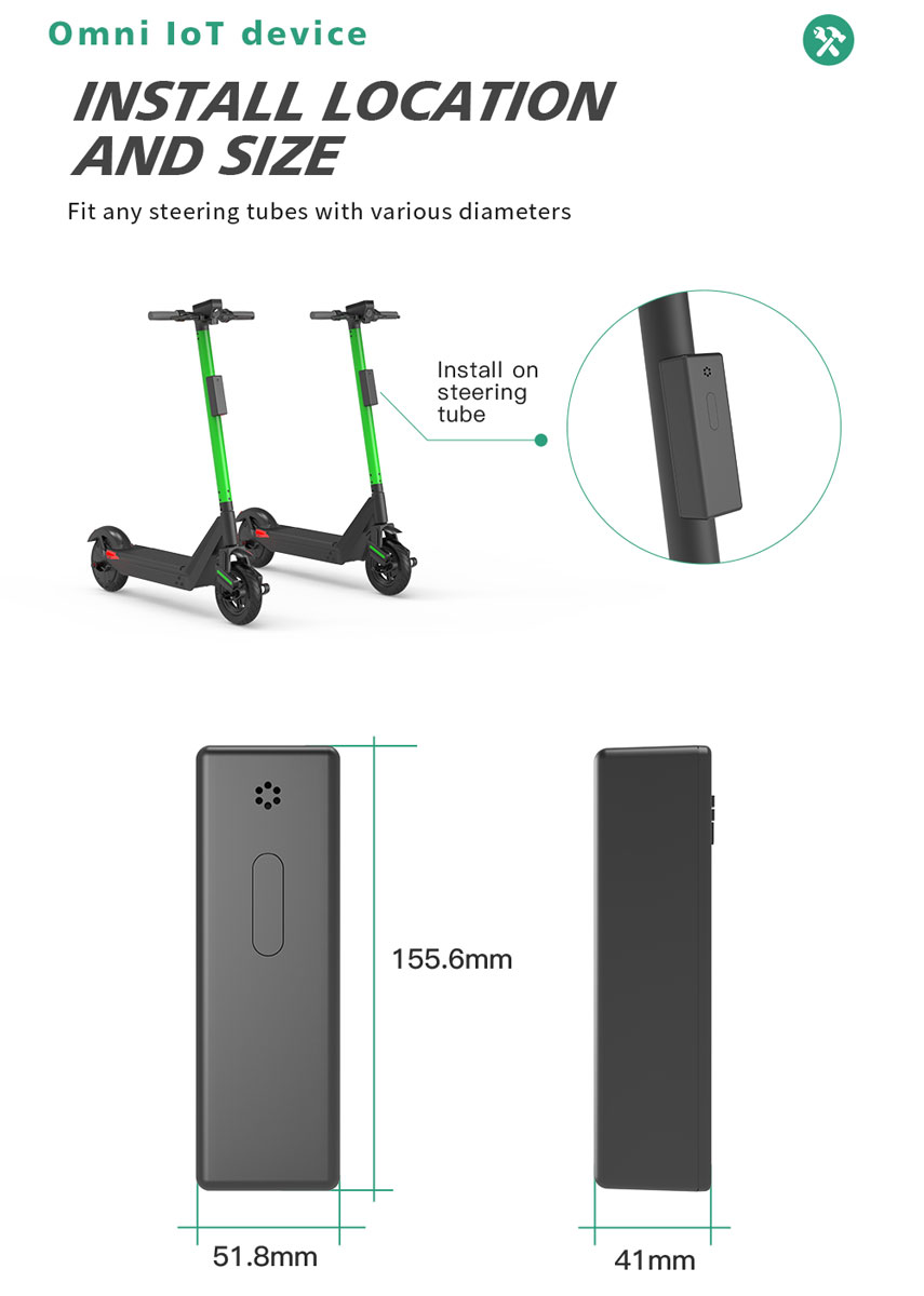electric scooter lock app
