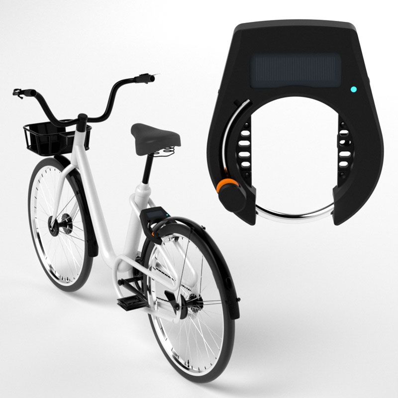 Keyless Unlock Bluetooth Bike Lock for Wholesale
