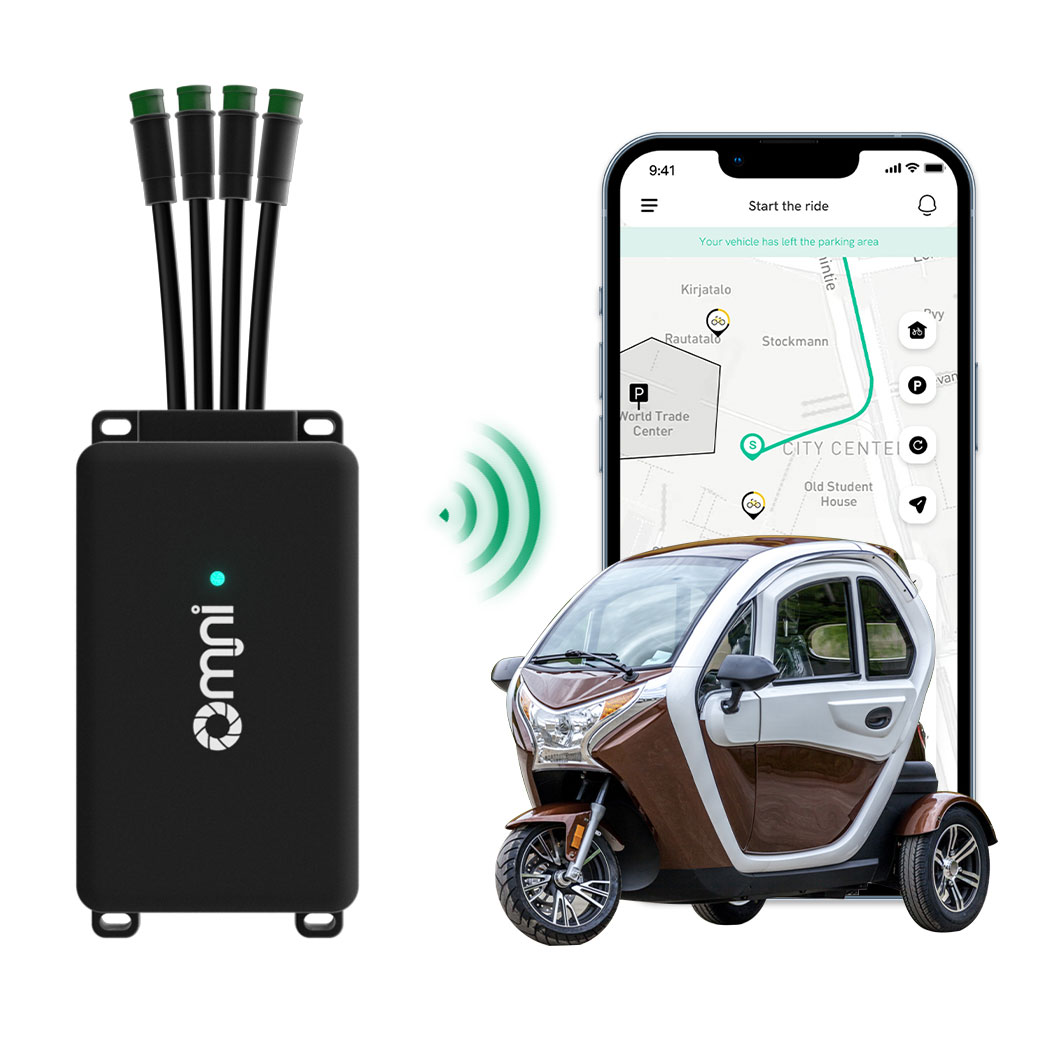 IoT Tracking Devices for Three-wheeled Electric Vehicles