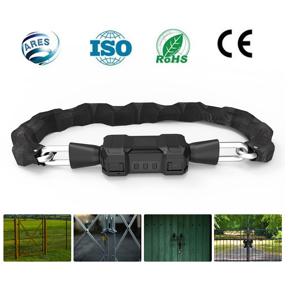 IP67 Blocco catena di cancelli impermeabili con Bluetooth e RFID