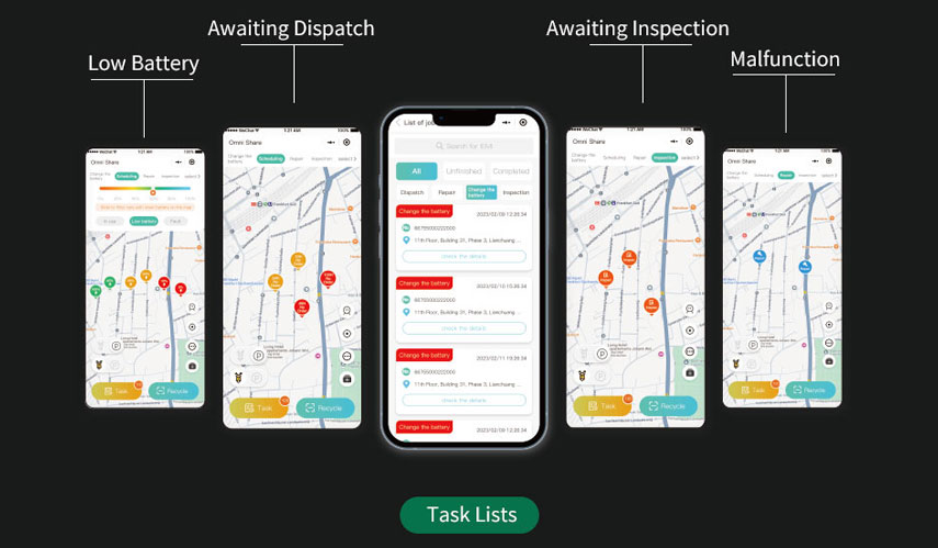 bike sharing app