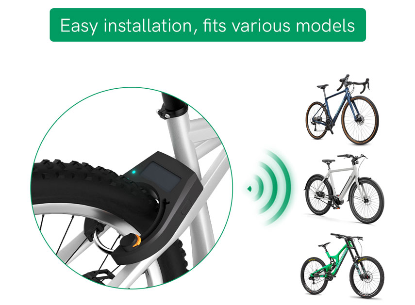 bike lock with alarm